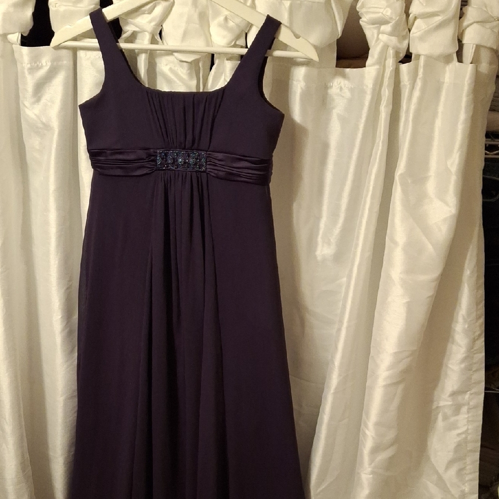 David's Bridal Deep Purple Dress 12 💖💖💖💖